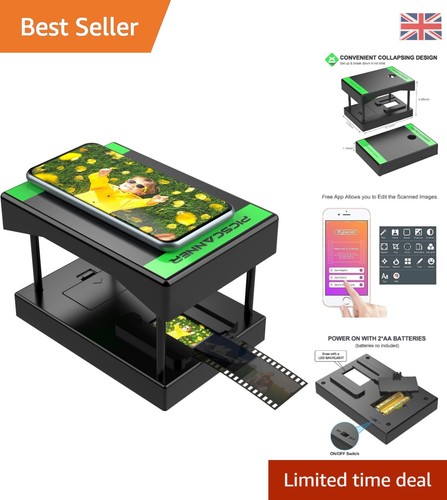 Foldable 35mm negative scanner - 35mm,