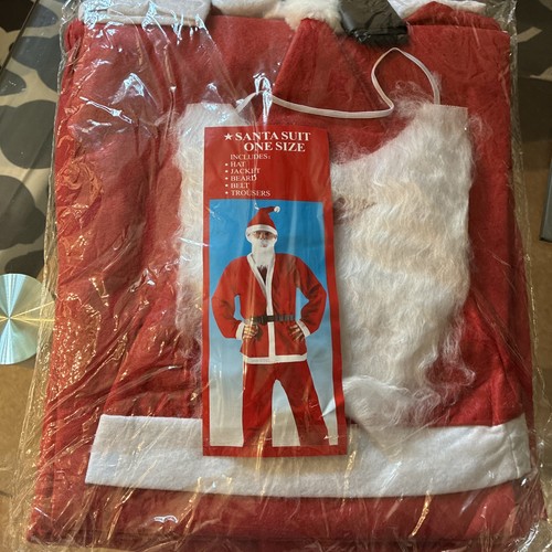 One size santa suit - one,
