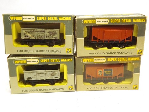 Wrenn wagons boxed - x4,