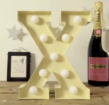 Marquee Letter Light "X"