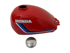 Honda ATC 200ES 200 ES Big 1983-84 Red Painted Alloy Fuel Petrol Gas Tank +Cap