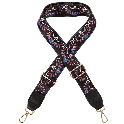 Vintage pattern banjo strap - vintage,