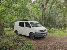 2008 Volkswagen SWB Transporter T5 1.9 TDI Day/Camper Van MOT July 26 Roof rack