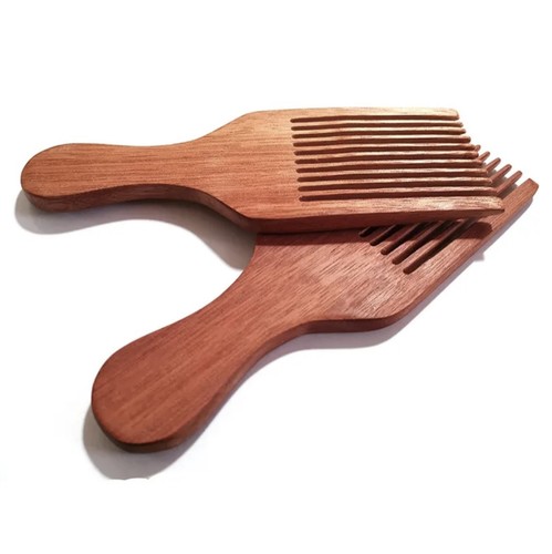 2pc wooden afro comb hair - 2pc, pick
