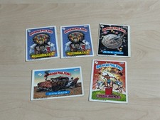 Lot of 5 x Garbage Pail Kids Topps Sticker Card 159b 204b 226b 233b (x2)
