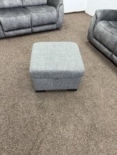 DFS TREK STORAGE FOOTSTOOL IN FABRIC RRP £299.99
