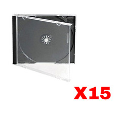 15 x CD JEWEL CASES COMPLETE