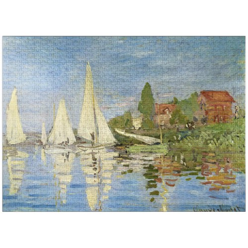 Mypuzzle claude monet regattas - mypuzzle,