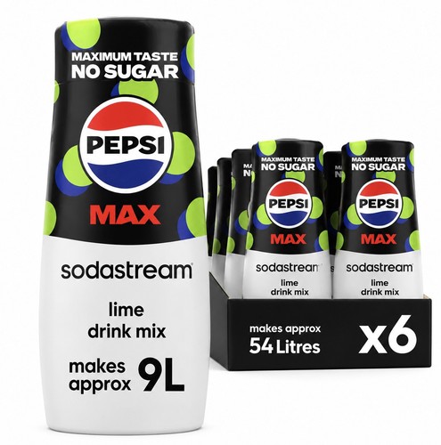 Sodastream pepsi max - max, lime