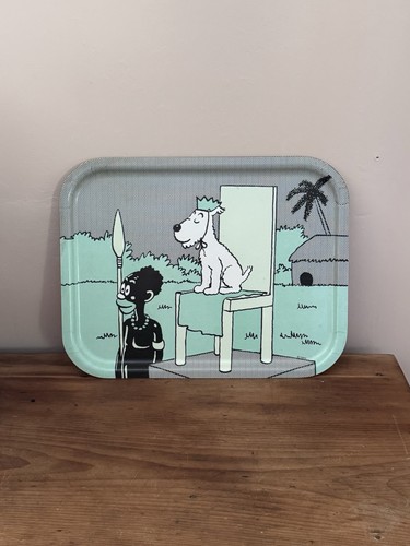 Hergé tintin tray by - tray,