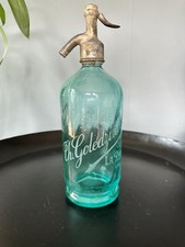 Antique French Blue Glass Soda Syphon