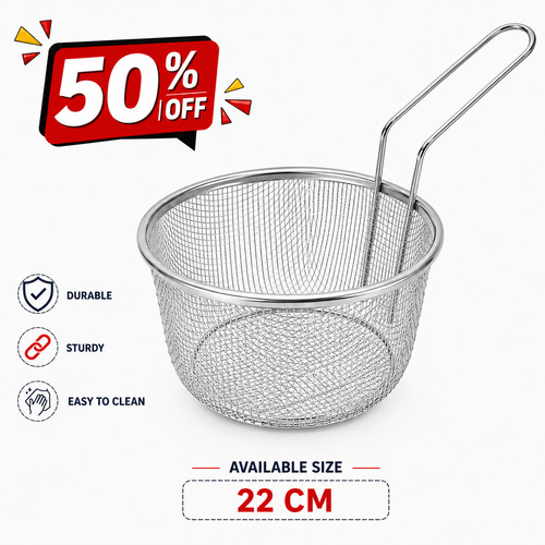 Stainless steel frying chip - frying,
