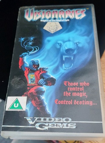 Visionaries vhs video - vhs,