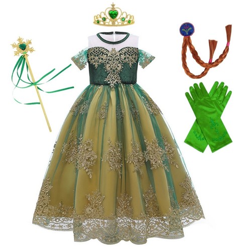 Girls anna costume princess - girls,