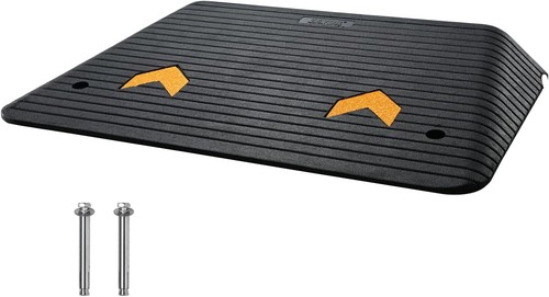 Versatile rise rubber ramp - 4",