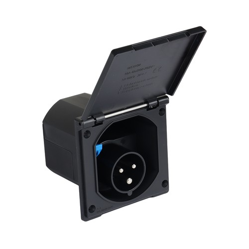 Mains hook inlet socket - mains,