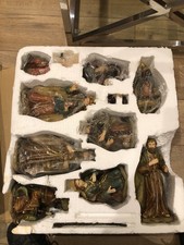 Rare, vintage Florentine Collection Nativity Scene beautiful detail retro style
