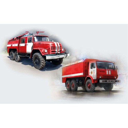 Icm ds3527 fire trucks - ds3527,