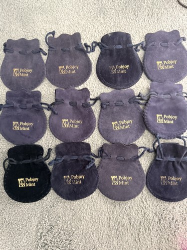Pobjoy mint coin pouches - mint,