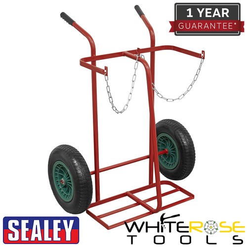 Sealey welding bottle trolley - sealey,