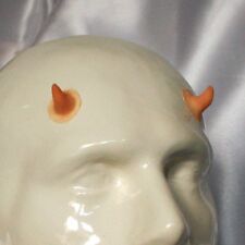Tiny Horns PAIR devil/ fawn -Flesh tint latex prosthetic, Light Deep & hollow