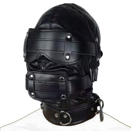 Bondage head mask gimp - head,