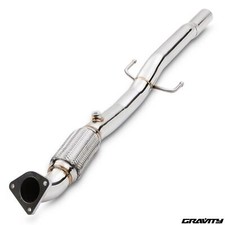 STAINLESS EXHAUST 2ND DE CAT