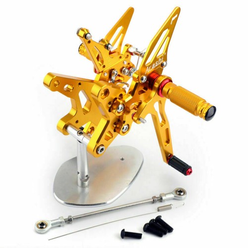 Aluminum rearsets footpeg - aluminum,