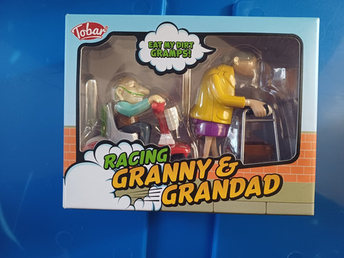 Racing granny and grandad wind
