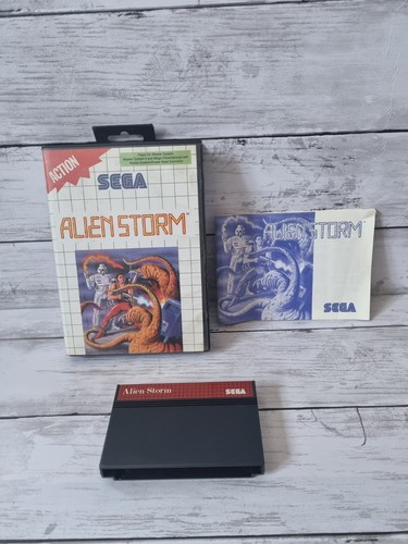 Alien storm sega master system - storm,