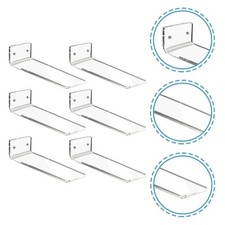  6 Pcs Clear Sneaker Display