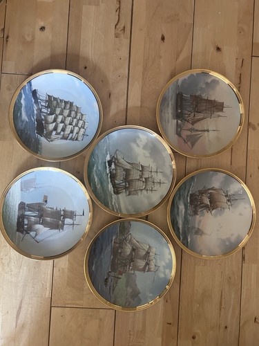 Franklin mint great - ships, set