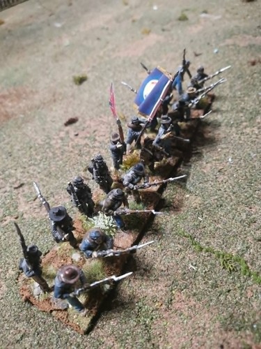 28mm acw confederate metal - acw,