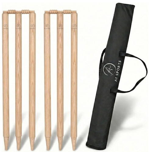 Hard ground cricket - cricket, stumps