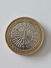 GB Two Pound Coin 2005 Guy