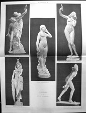 Old Sculpture Oceana Goddess