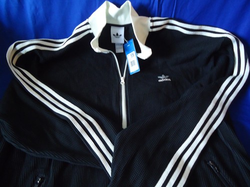 Adidas knitted track top - knitted,
