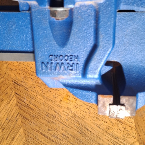 Irwin record blue bench vice - irwin, /