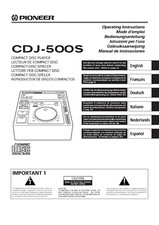 Operating Instructions for