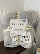 RAE DUNN Soft Grey Fleece