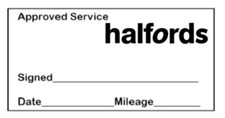 Halfords garage service