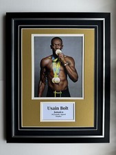 Athletics Usain Bolt  Signed