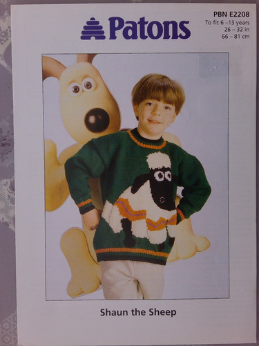 Knitting pattern shaun the - of,