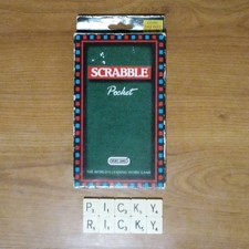 Vintage Pocket Scrabble