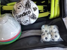 Sondico Coaches Football Training Pack Set Cones, Hurdles, Ladder