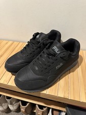Fila Trainers Black Grey Sole