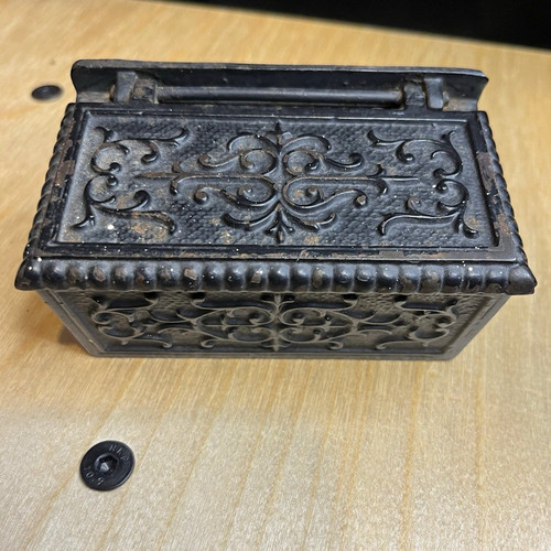 Vintage cast iron match - vintage,