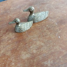 2 Brass DUCKS