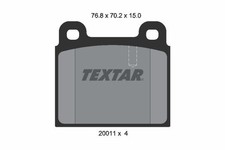 Front Brake Pad Set Fits