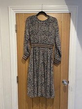 Luella Animal Print Midi Dress
